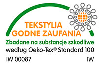 Certyfikat STANDARD 100 by OEKO TEX®